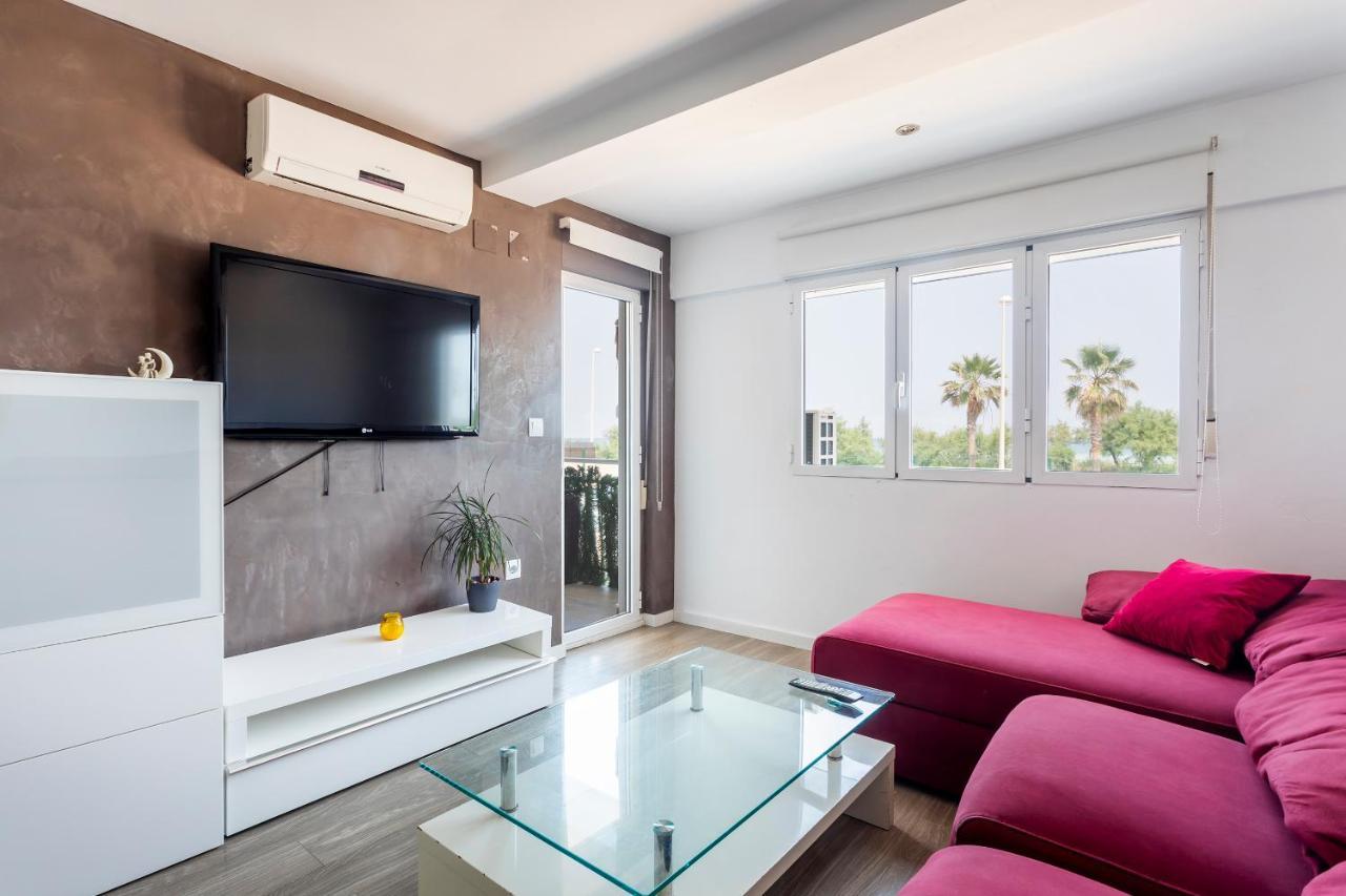 Fantastico Apartamento En Primerisima Linea Playa La Torre  Luaran gambar
