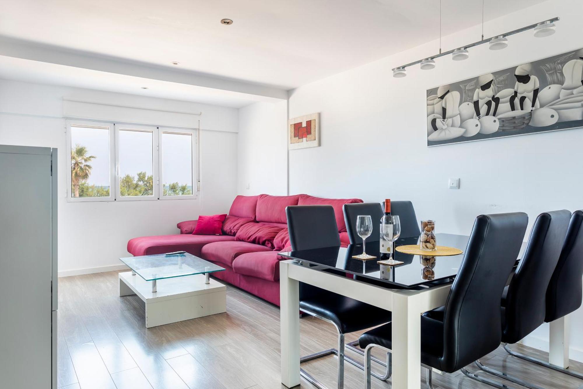 Fantastico Apartamento En Primerisima Linea Playa La Torre  Luaran gambar
