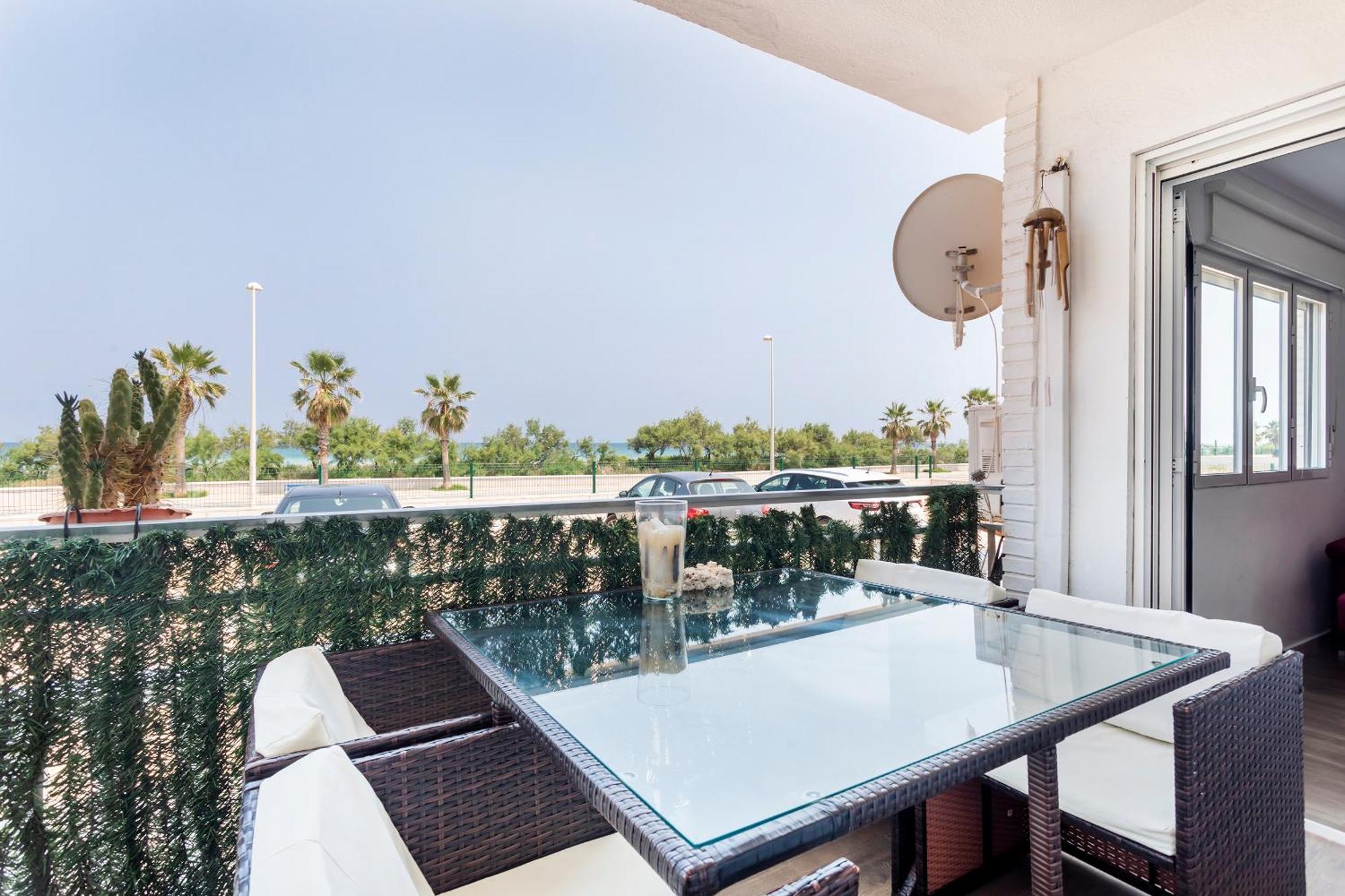 Fantastico Apartamento En Primerisima Linea Playa La Torre  Luaran gambar